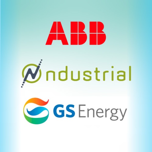 ABB, Ndustrial and GS Energy logos