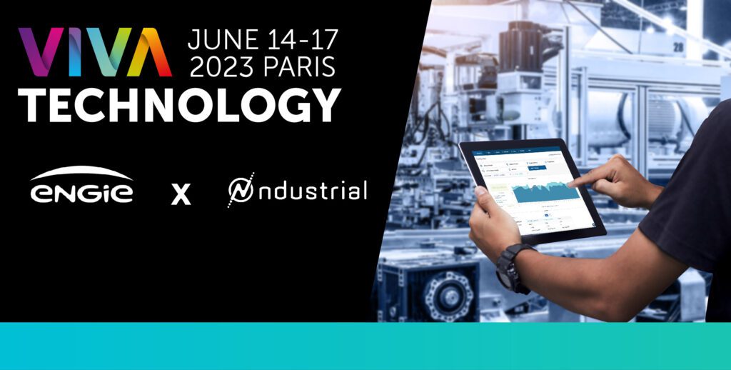 VivaTech, ENGIE and Ndustrial logos