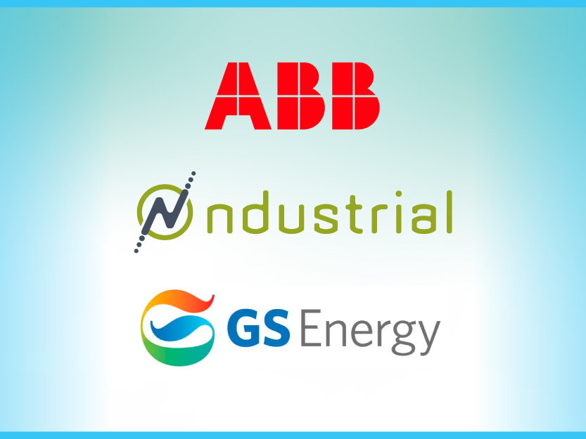 ABB, Ndustrial, and GS Energy logos