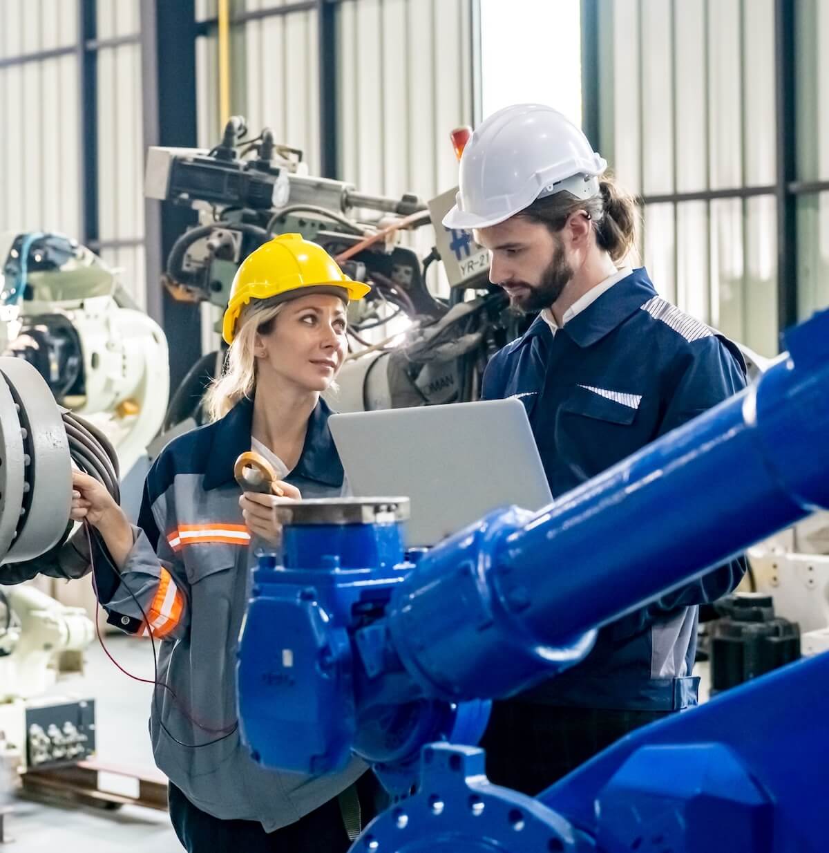 Industry 4.0 revolution in industrial setting