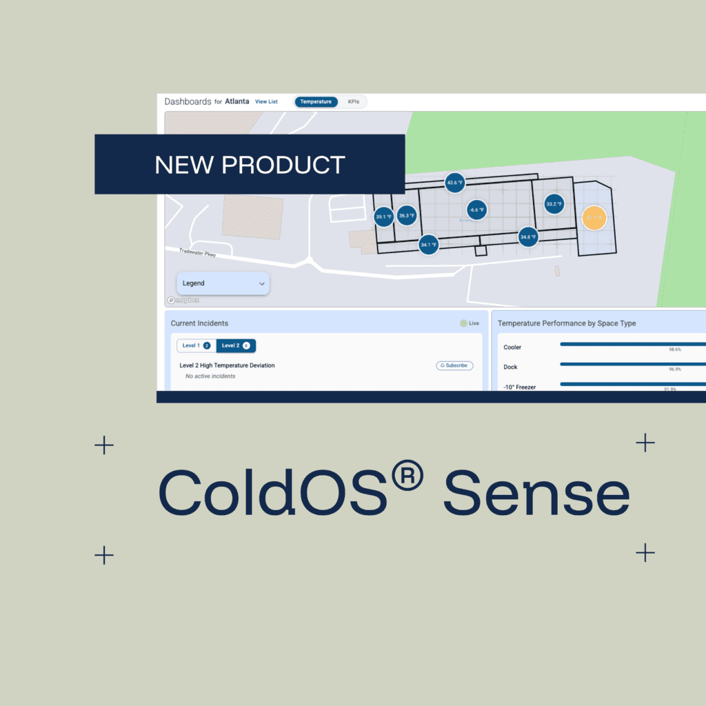 ColdOS Sense screenshot and product launch graphic